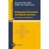 Orthogonal Polynomials And Special Functions door Onbekend