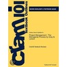 Outlines & Highlights for Project Management by Cram101 Textbook Reviews