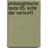 Philosophische Texte 05. Kritik der Vernunft door Jürgen Habermas