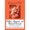 Politics, Literature, and National Character door Staël