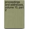 Proceedings and Addresses, Volume 10, Part 2 by Society Pennsylvania-Ge