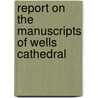 Report On The Manuscripts Of Wells Cathedral door James Arthur Bennett