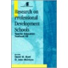 Research On Professional Development Schools by David M. Byrd