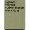 Slgttavler, Vsentlig Vedkommende. Ullensvang door Johannes Johannessen Aga