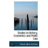 Studies In History, Economics And Public Law door Maude Aline Huttmann