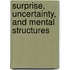 Surprise, Uncertainty, and Mental Structures