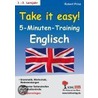 Take ist easy! - 5-Minuten-Training Englisch door Onbekend