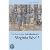 The Cambridge Introduction To Virginia Woolf by Jane Goldman