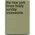 The New York Times Finally Sunday Crosswords