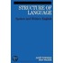The Structure Of Spoken And Written Language