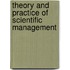 Theory and Practice of Scientific Management