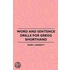 Word And Sentence Drills For Gregg Shorthand
