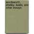 Wordsworth, Shelley, Keats, And Other Essays