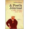 A Poet's Journal And Other Writings 1934-1974 by Padraic Fallon