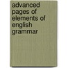 Advanced Pages Of Elements Of English Grammar door George Pliny Brown