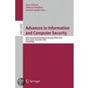 Advances In Information And Computer Security door Onbekend