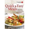 American Heart Association Quick & Easy Meals door The American Heart Association