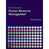 An Introduction To Human Resources Management door Wendy Bloisi