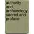 Authority And Archaeology, Sacred And Profane