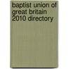 Baptist Union Of Great Britain 2010 Directory door Baptist Union of Great Britain