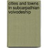 Cities and Towns in Subcarpathian Voivodeship