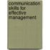 Communication Skills For Effective Management