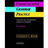Communicative Grammar Practice Student's Book door Leo Jones