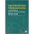Computational Analysis of Biochemical Systems