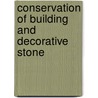 Conservation Of Building And Decorative Stone door John Ashurst