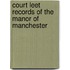 Court Leet Records of the Manor of Manchester