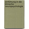 Einführung in die klinische Neuropsychologie by Sebastian Bodenburg