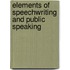 Elements Of Speechwriting And Public Speaking