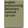 English Pronouncing Dictionary Network Cd-rom door Daniel Jones
