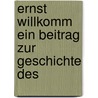 Ernst Willkomm Ein Beitrag Zur Geschichte Des by Fritz Hinnah