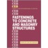 Fastenings To Concrete And Masonry Structures