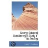 George Edward Woodberry A Study If His Poetry by Louis V. Ledoux