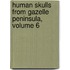 Human Skulls from Gazelle Peninsula, Volume 6