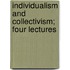 Individualism and Collectivism; Four Lectures