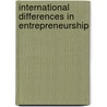 International Differences In Entrepreneurship door Josh Lerner