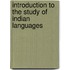 Introduction To The Study Of Indian Languages