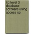 Itq Level 3 Database Software Using Access Xp