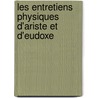 Les Entretiens Physiques D'Ariste Et D'Eudoxe door Regnault