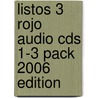 Listos 3 Rojo Audio Cds 1-3 Pack 2006 Edition door Mike Calvert