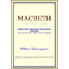 Macbeth (Webster's Spanish Thesaurus Edition) door Reference Icon Reference