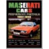Maserati Cars Performance Portfolio 1982-1998