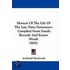Memoir Of The Life Of The Late Nana Furnuwees