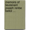 Memoirs of Lieutenant Joseph Renbe Bellot ... door Joseph Rene Bellot