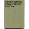 Merriam-Webster's Crossword Puzzle Dictionary door Merriam Webster