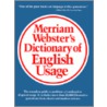 Merriam-Webster's Dictionary Of English Usage door Merriam-Webster