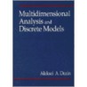 Multidimensional Analysis and Discrete Models door Irene Aleksanova